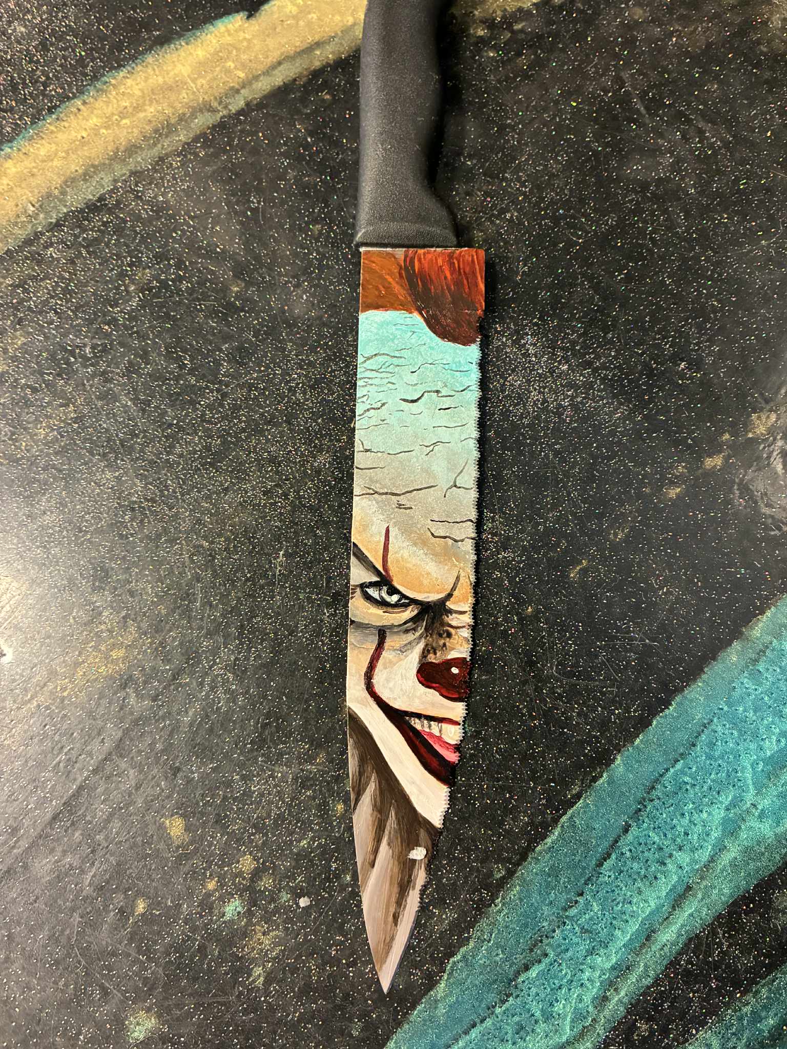 Tatted_Axe Horror Knife Dancing Clown