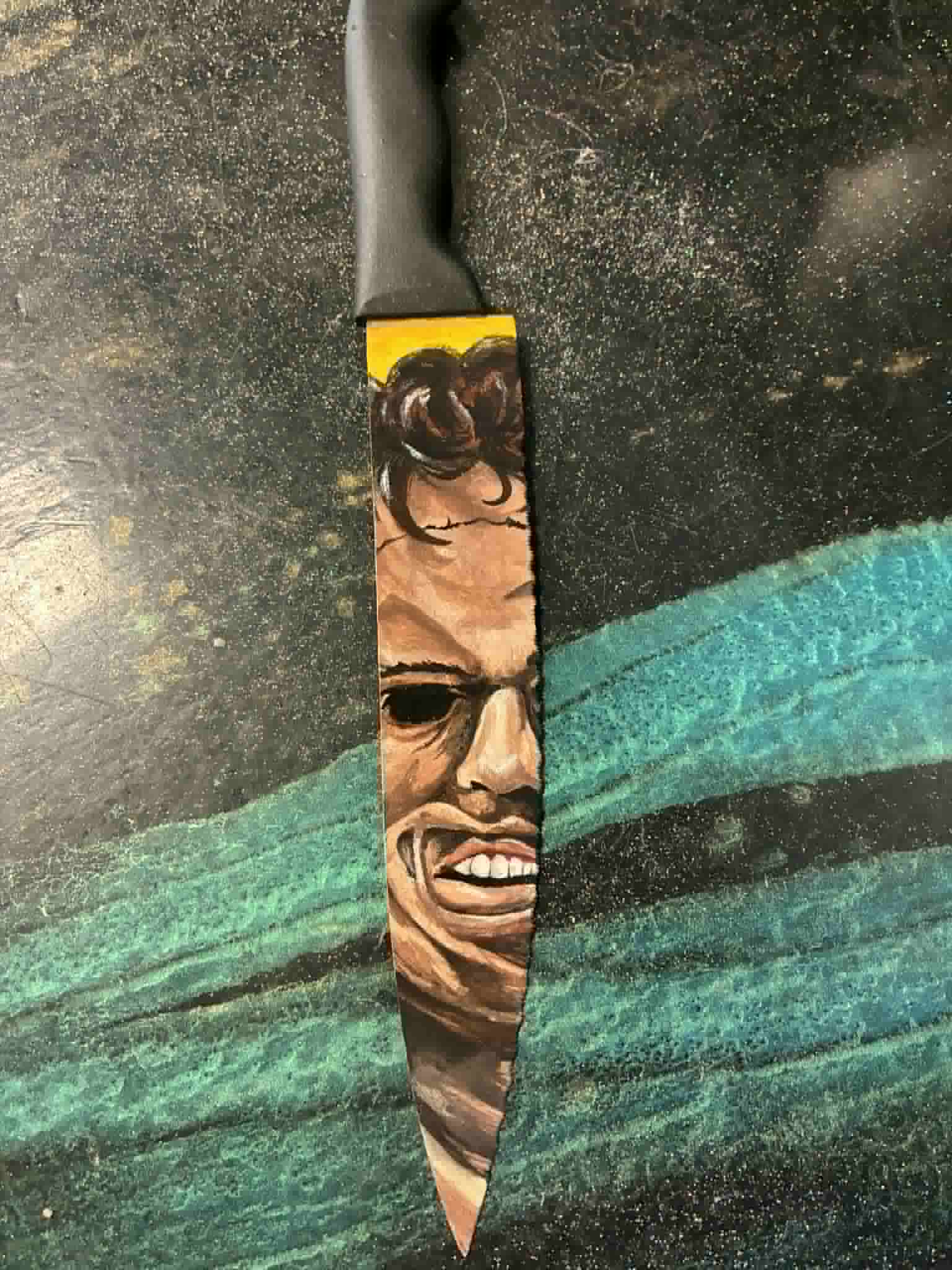 Tatted_Axe Horror Knife Leather Man