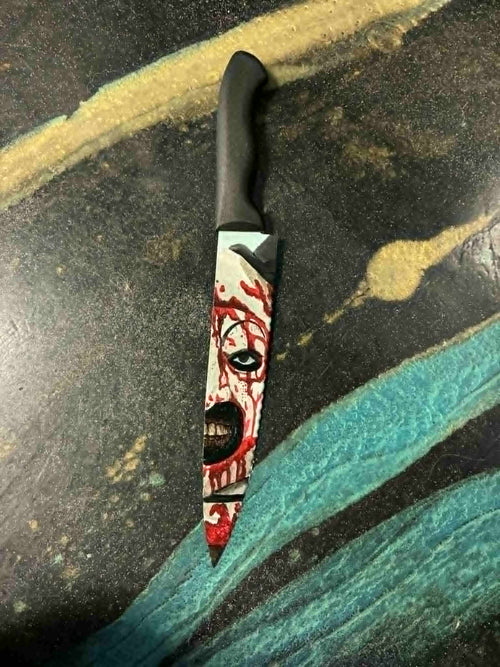 Tatted_Axe Horror Knife Art Clown