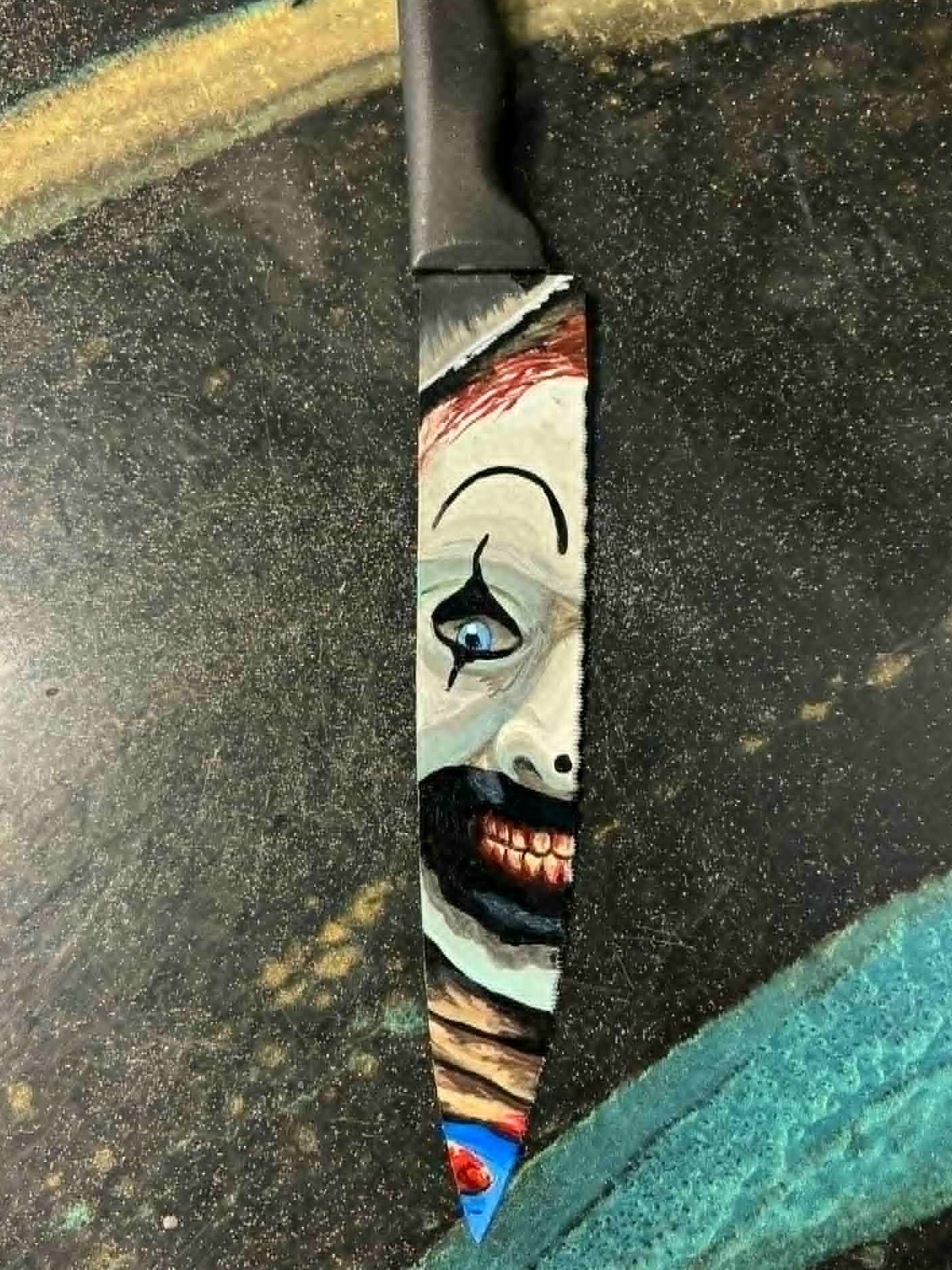 Tatted_Axe Horror Knife Clown girl